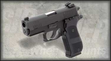 Sig Sauer P220 Carry 45 ACP Elite Dark Adjustable Sights Alloy Frame Semi Automatic Pistol 220R345DSE